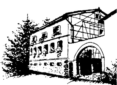 Zeichnung Gebäude Birkenteilerhof